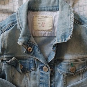 Zara Girls Jean jacket (Toddler size 2/3)